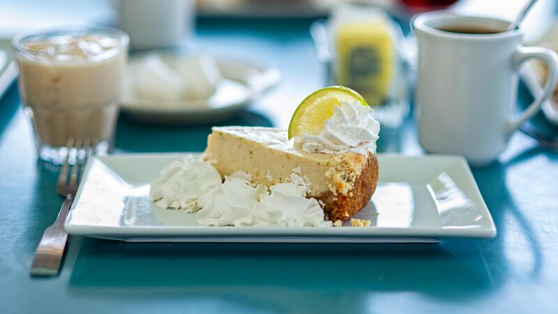 Key lime pie dessert